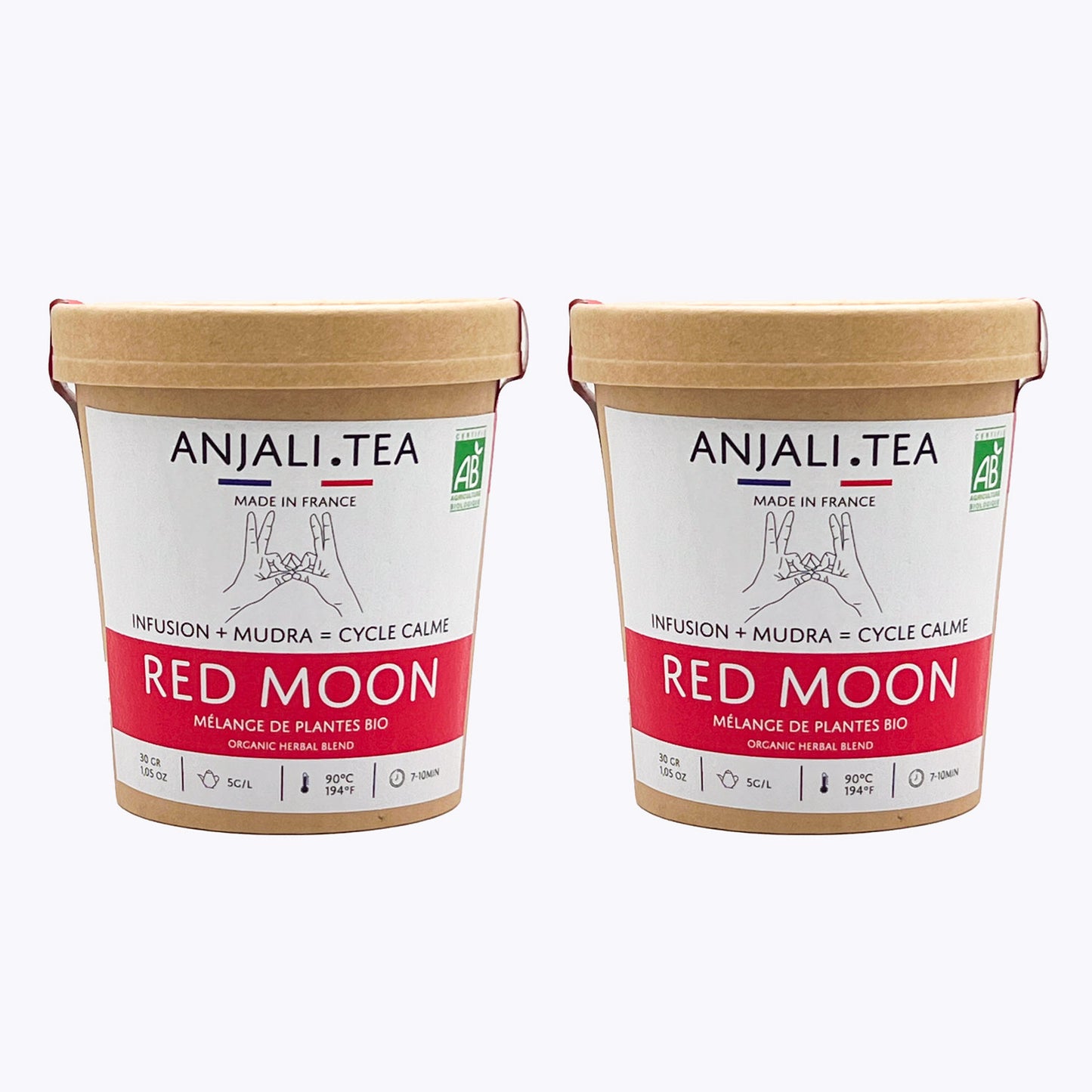 Routine Cycle apaisé 12 Jours -  2 pots Red Moon